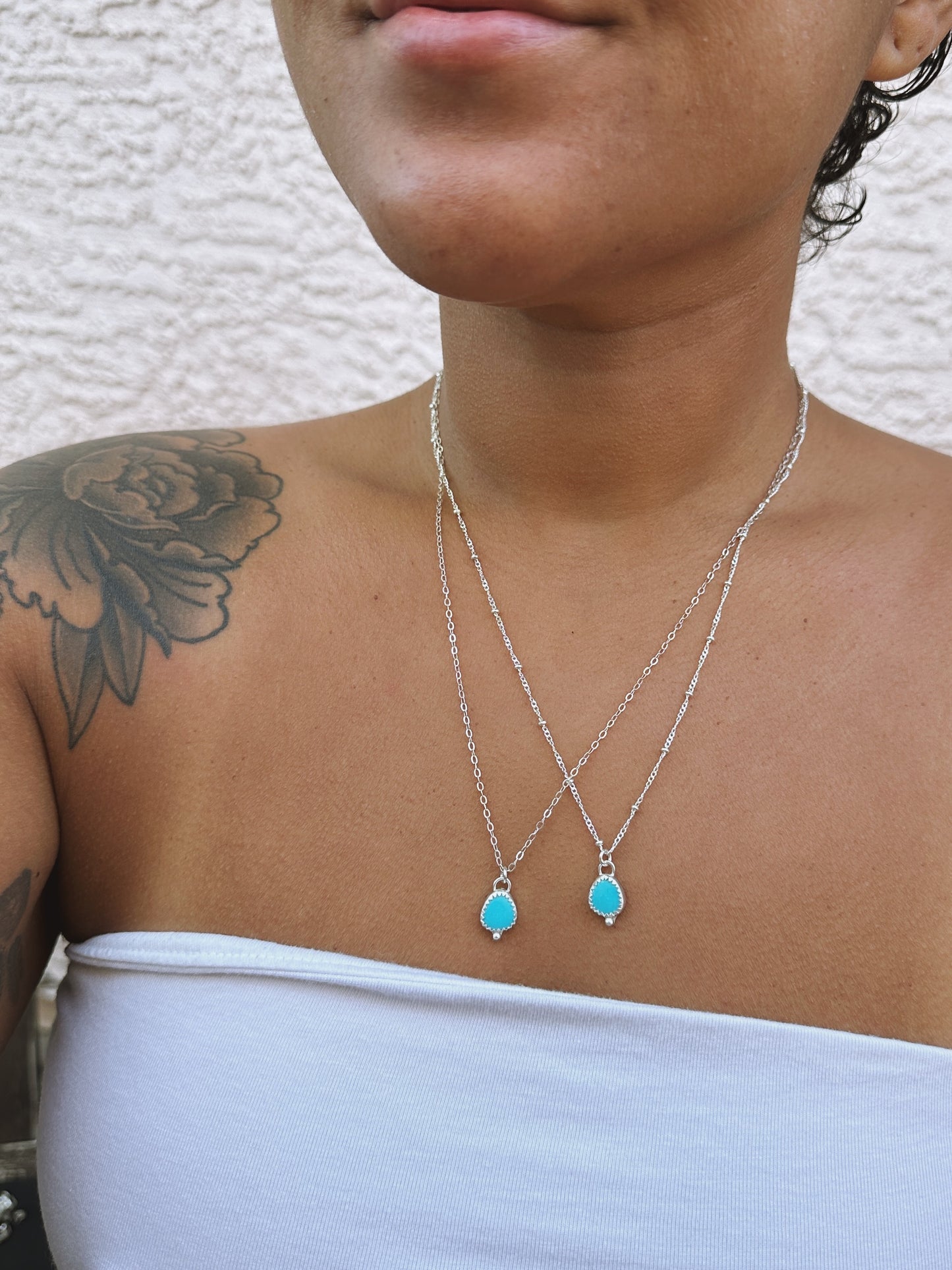 Dainty Turquoise Necklace