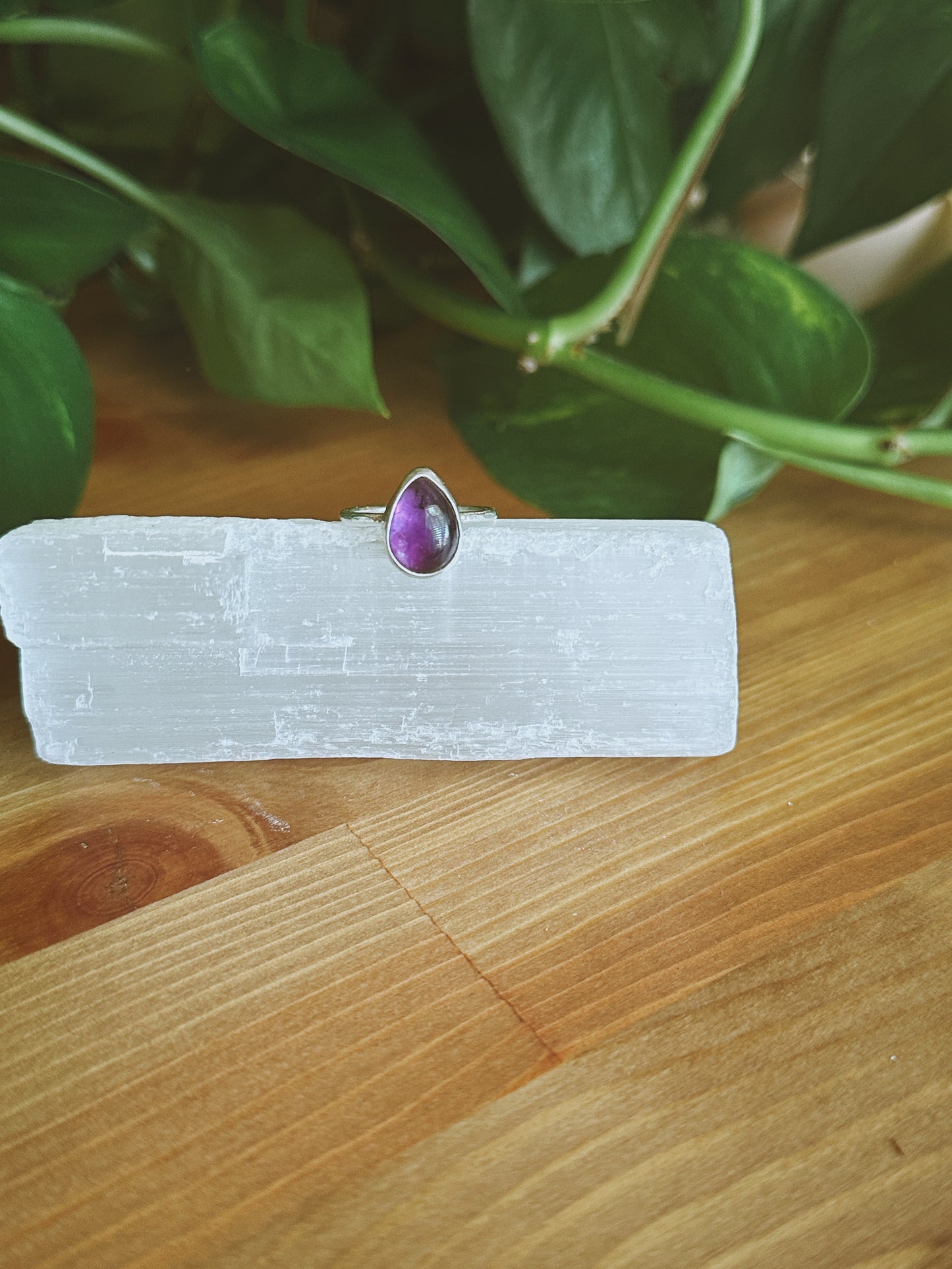 Simple Amethyst Ring