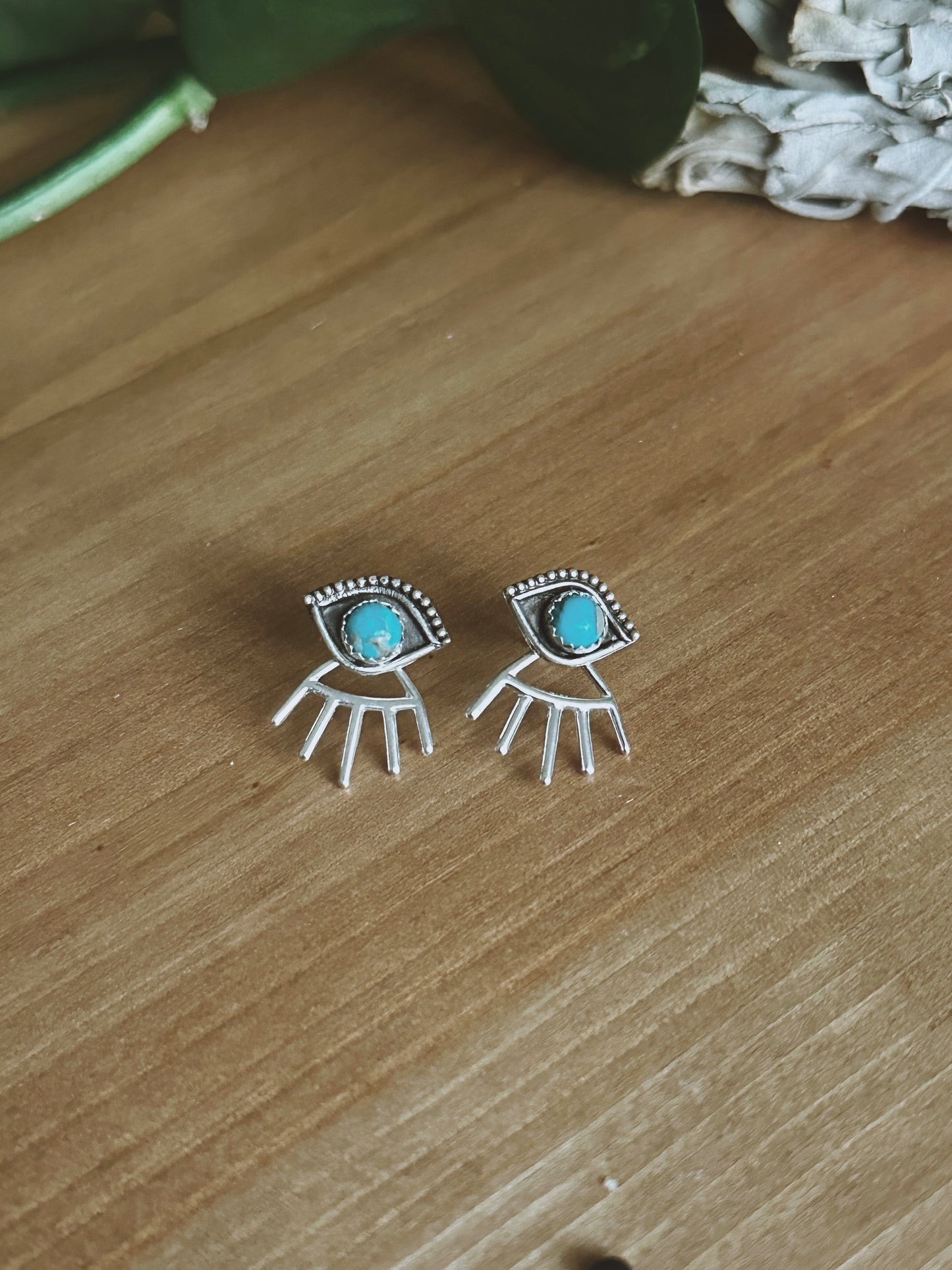 Evil Eye Studs 2 in 1