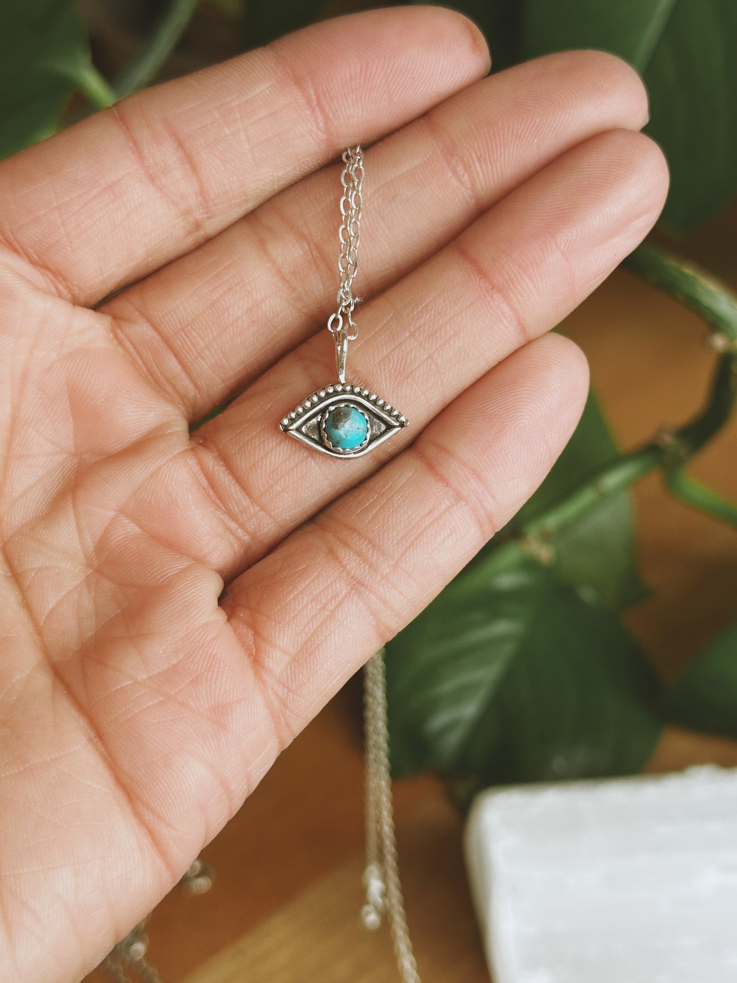 Teeny Evil Eye Necklace